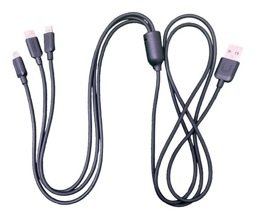 Cable Usams  Cargador 3 En 1