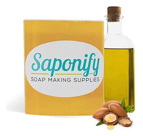 Saponify - 2lb Argan Oil Melt And Pour Soap Base, Pure ...