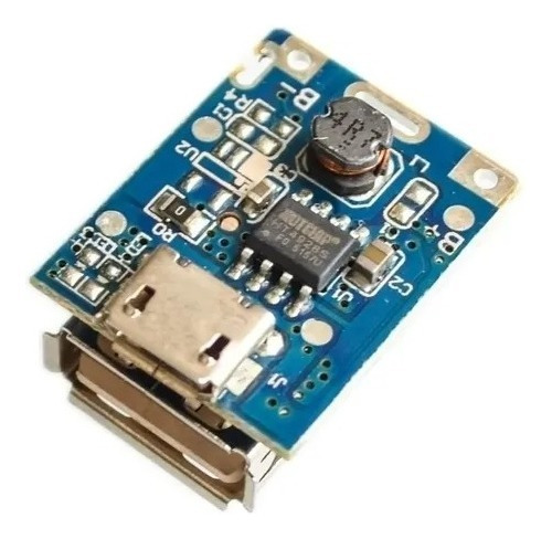 Cargador Bateria Litio Y Step Up 5v Powerbank 1a | Icutech