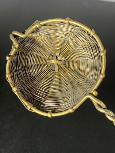 Antiguo Objeto Para El Te Bronce Tradicional (Usado)