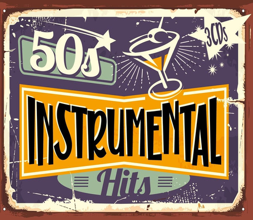Cd: Éxitos Instrumentales De Los Años 50 (varios Artistas)