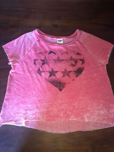 Remera Roja Aeropostale Talle S Usada (original)