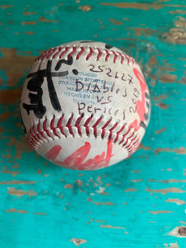 Pelota Coleccionable Diablos Vs Pericos 2019