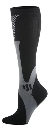 2 Pares De Calcetines De Compresión Largos Transpirables Par