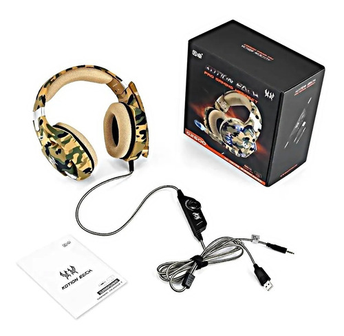 Diadema Audífonos Gamer G2600 Microfono Usb Led Full Hd