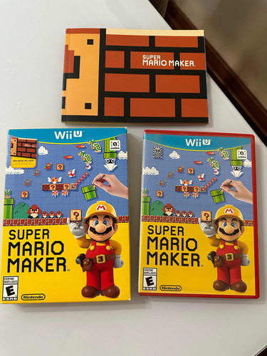 Super Mario Maker + Libro De Ilustraciones Nintendo Wii U