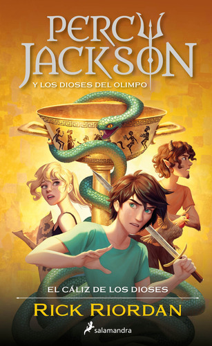 Libro Percy Jackson Y Los Dioses Del Olimpo 6 - El Cáliz De Los Dioses - Rick Riordan - Salamandra