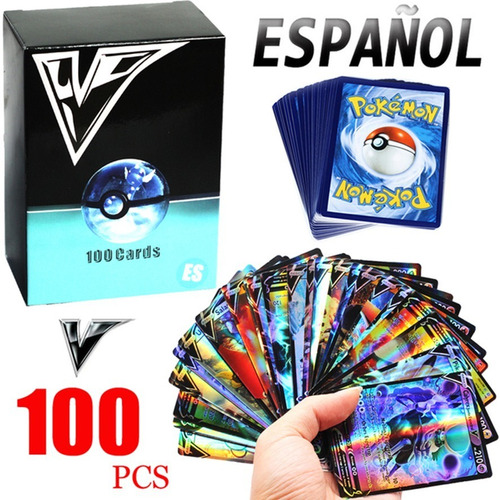 Cartas Pokémon - Lotes De 100 Originales - En Español - C4