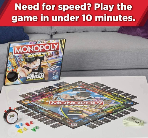 Juego De Mesa Bop It Hasbro Gaming Mas Regalo Monopoly