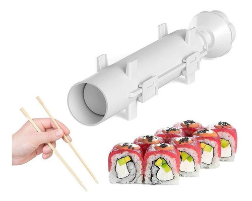 Roller Sushi Maker Rollo Molde Hacer Kit De Sushi Arroz Carn