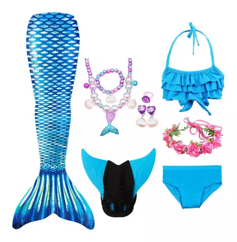 Disfraz de sirena misteriosa para niñas, disfraz de Halloween para fiesta,  talla L (12-14)