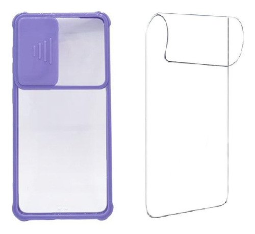 Carcasa Para Samsung S21 Plus Cover Camara + Lamina Hidrogel