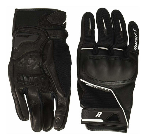 Guantes De Moto Para Hombre Joe Rocket, Negro / Blanco, X-la