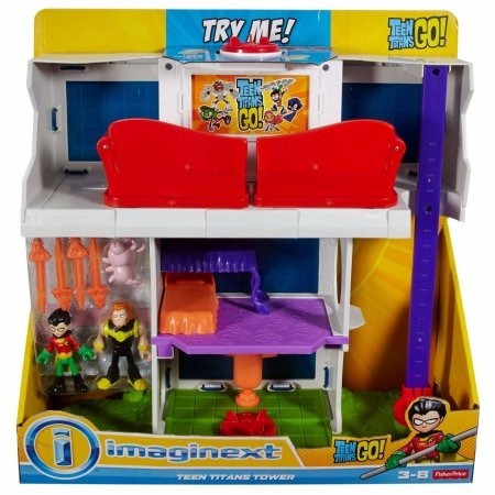 Imaginext - Teen Titans - Torre - Fisher Price - Original!!!