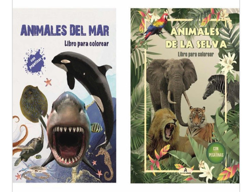 Libro De Animales Para Colorear ( Aprendizaje Motriz)