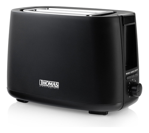 Tostador Thomas Th-117 2 Rebanadas 7 Niveles 750w Negro