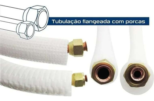 Kit Instalação Ar Condicionado Split 12.000 A 18.000 Btu 15m
