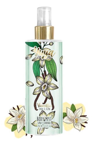 Body Mist Corporal Yuya 250 Ml Fragancia Vainilla Para Dama