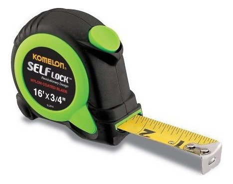 Komelon Sl2816 Self Lock 16foot Power Tape