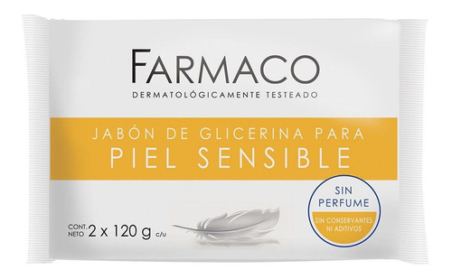 Farmaco Jabon X120 Pack Neutro X2 