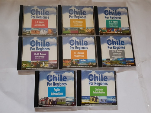 Chile Por Regiones  Interactivo