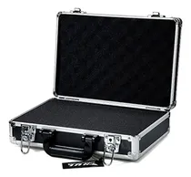 Comprar Hul Funda De Aluminio De Dos Tonos De 16 Pulgadas Con Interior De Espuma Personalizable Para Instrumentos De Prueba, Cámaras, Herramientas, Piezas Y Accesorios