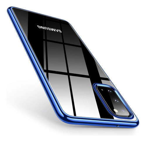 Funda Torras Claro Para Galaxy S20 Ultra-thin Slim Fit Azul