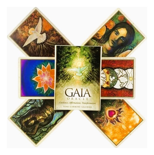 Oracle Tarot Diosa Gaia -mensajes Poderosos Para Co-crear Y+