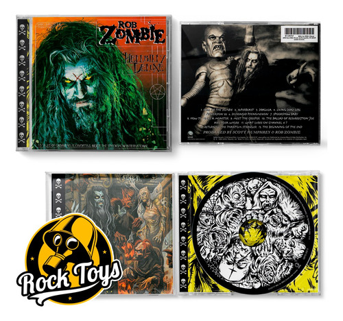 Rob Zombie - Hellbilly Deluxe 1998 Cd Vers. Usa (Reacondicionado)