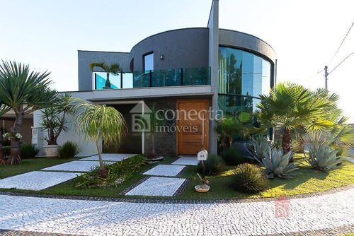 Casa Com 3 Dormitórios À Venda, 341 M² Por R$ 2.500.000,00 - Condomínio Athenas - Paulínia/sp - Ca1095