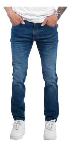 Jean Volsano Recto Regular Denim Fox Hombre