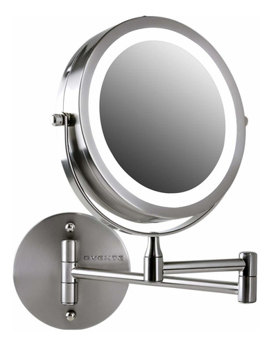 Espejo De Maquillaje Con Luz Led Para Pared 7x Ovente 