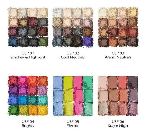 Paleta De Sombras Nyx Ultimate Shadow Smokey And Highlight