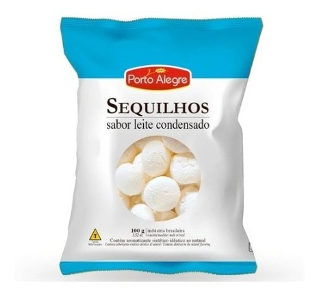 Biscoito Sequilhos Leite Condensado Porto Alegre 100 Grs