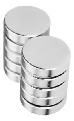 Imanes Neodimio 20x5mm - Pack De 10 Imanes