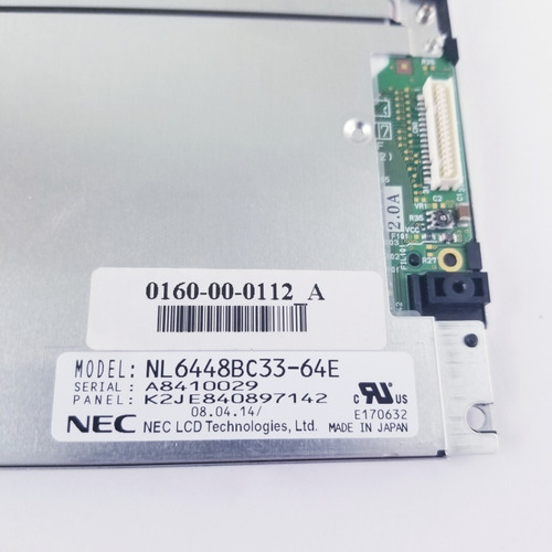 Lcd Nec Nl6448bc33-64e Display Nl6448bc33-64 Tela 10.4 Pol