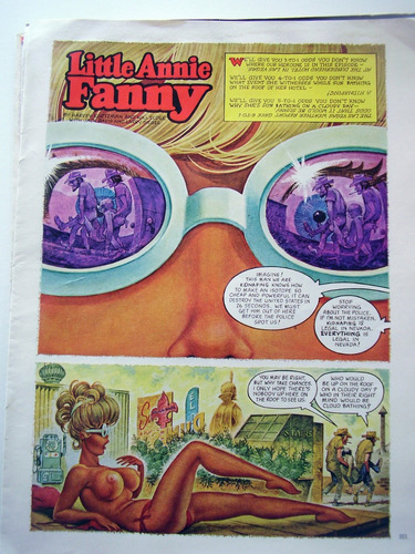 Annie Fanny 5 Comics Playboy Original Mas Extra Set 9