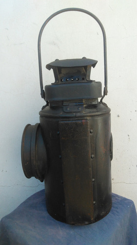 Antiguo Farol Ferrocarril Tren Para Vagón De Cola (Usado)