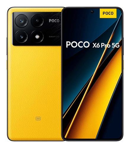 Xiaomi Poco X6 Pro 5g 12gb Ram 512gb Amarillo
