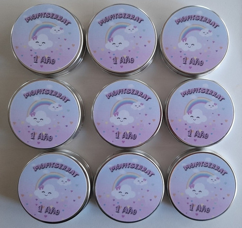 Imagen 9 de 10 de 30 Latitas Personalizadas C/sticker Superior 5.5 Cm X 1.5 Cm