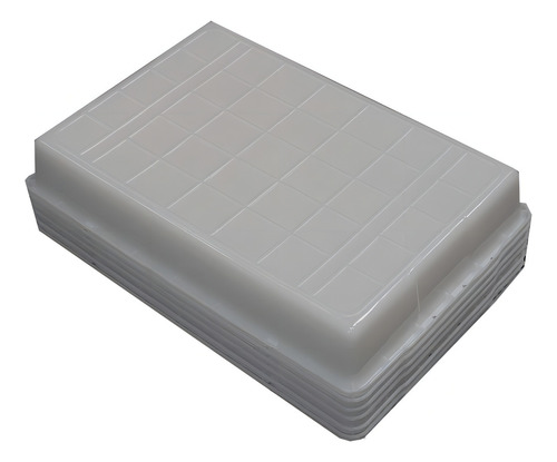 Bandeja Plastica Açougue 18 Lt Pead Congelamento 40 X 60 Cm