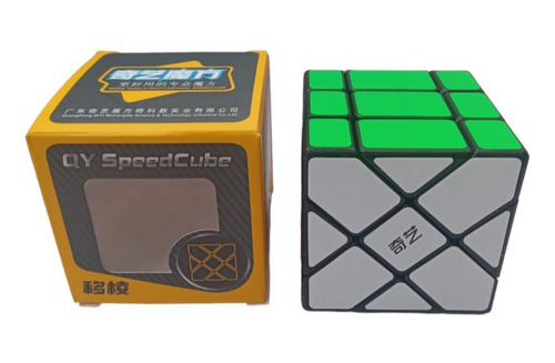 Cubo De Rubik Fisher 3x3 Con Sticker Qiyi Mo Fang Ge