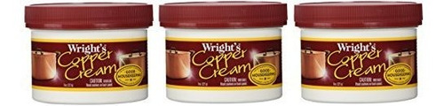 Crema De Cobre Wright's De 8 Oz (paquete De 3)