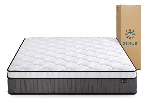 Cama Joseph Zinus Resortes Pocket 1.5 Plazas Long 25cms