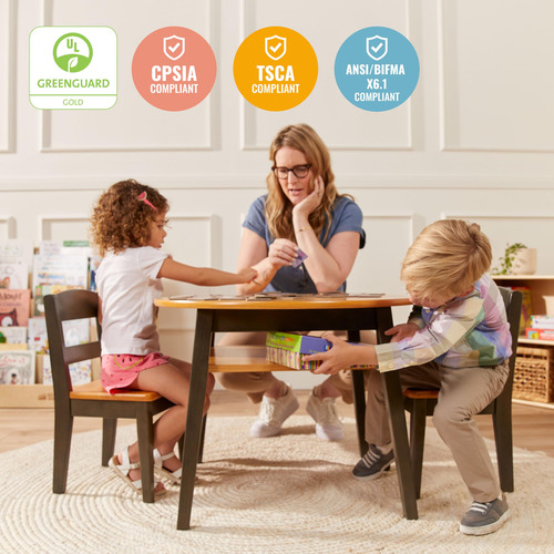Ecr4kids Hideaway Juego De Mesa Y Silla Muebles Para Niños Color