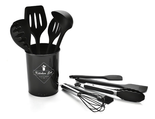 Juego De Utensilios De Cocina De Silicona Antiadherente De 1