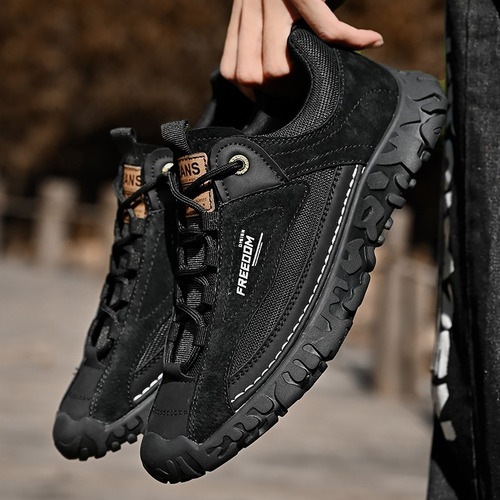 Zapatos Deportivos Casuales De Cuero Para Hombre, Botas De T