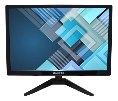 Monitor Brazil PC BPC-M19XW led 19" preto 110V/220V