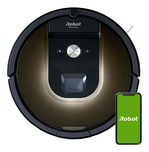 Aspiradora robot iRobot Roomba 981  negra 220V