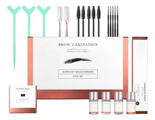 Kit De Planchado De Cejas Kit De Laminación De Cejas
